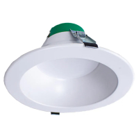 Westgate CRLE10 10" LED Commercial High Output Recessed Downlight - 26 | 32 | 40W - CCT Selectable - 120-277V - White