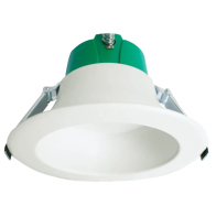 Westgate CRLE6 6" LED Commercial High Output Recessed Downlight - 25 | 30 | 40W - CCT Selectable - 120-277V - White