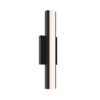 DALS Connect PRO Architect 19" Smart LED Linear Outdoor Wall Light - RGBW Tunable - 120V - Black