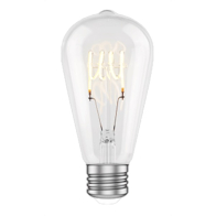 Green Creative Deco Large Series ST19 LED Filament Lamp - 4.5W - 2100K - 250 Lumens - 120V