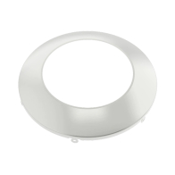 RAB 4" Round Smooth Brushed Nickel Trim for DISK34-6