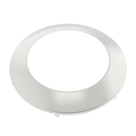RAB 6" Round Smooth Brushed Nickel Trim for DISK34-6