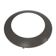 RAB 6" Round Smooth Bronze Trim for DISK34-6