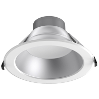 Lotus 10" Round Commercial LED Downlight - CCT Selectable - 120-347V - Alzak
