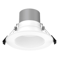 Lotus 4" Round Commercial LED Downlight - 1,670 Max Lumens - Wattage & CCT Selectable - 120-347V - Matte White