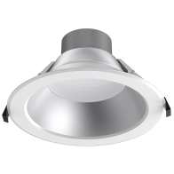 Lotus 8" Round Commercial LED Downlight - CCT Selectable - 120-347V - Alzak