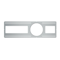 RAB 6" Wafer Mounting Plate without Nailer Bar