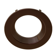 RAB Round Baffle Trim Insert for 6" Retrofit Downlights - Bronze