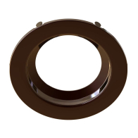 RAB Round Smooth Trim Insert for 6" Retrofit Downlights - Bronze