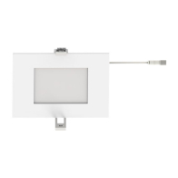 SLG DF G2 Ultra Thin Recessed LED Downlight - 4" Square - 600Lm - 9W - CCT Selectable - 120V - White