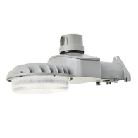 Stonco LED Dusk to Dawn Light - 40W - 4000K - Twist-lock Photocell - Light Grey