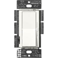 Lutron Diva Reverse-Phase ELV Dimmer - Single-Pole / 3-Way - Brilliant White