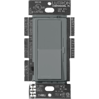 Lutron Diva Reverse-Phase ELV Dimmer - Single-Pole / 3-Way - Slate