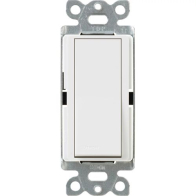 Lutron Claro Single-Pole Switch - 15A - White