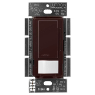 Lutron Maestro Vacancy Sensor LED+ Dimmer - Single Pole / Multi-Location - Brown