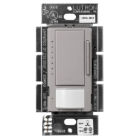 Lutron Maestro Occupancy Sensor LED+ Dimmer - Single Pole / Multi-Location - Gray