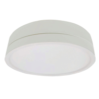 AFX Edge 12" Round Blank Spacer Pan - White