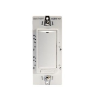 Wattstopper Single Relay RF Wall Switch - Without Neutral Wire - 120-277V - Ivory