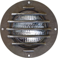 Dabmar 9W LED In-Ground Well Light w/ Grill - PAR36 Lamp - RGB Tunable + 2700K - 12V