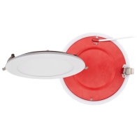 Lotus 6" 15W Fire Rated Ultra Slim Round LED Downlight - CCT Selectable - 1,100 Lumens - 120V