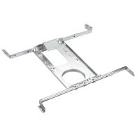 Lotus Flanged Rough-In Plate with Hanger Bars for 2 1/2" Recessed Downlights