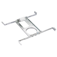 Lotus Flanged Rough-In Plate with Hanger Bars for 3 1/2" Recessed Downlights