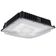 Stonco LED Canopy Light - 70 | 80 | 90W - CCT Selectable - Motion / Daylight Sensor - Bronze - 120-347V