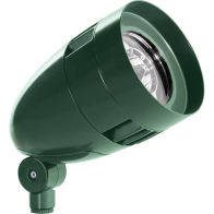 RAB 13W LED Bullet Flood Light - 4000K - 1,824 Lumens - 120-277V - Verde Green