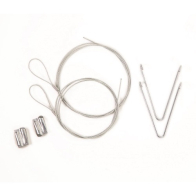 Day-Brite 60" Cables & V Brackets