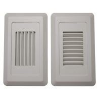 NSL 1.4W LED Louver Switch Star - Light Almond - Amber - 120V