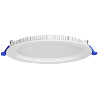 Lotus 6" Round Regressed Baffle Economy LED Downlight - 12W - CCT Selectable - 1,070 Lumens - White
