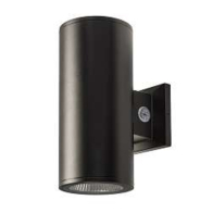 Keystone Sentinel 6” Direct/Indirect Wall Mount Cylinder - Photocell - 21 | 28 | 36W - CCT Selectable - 120-277V - Black