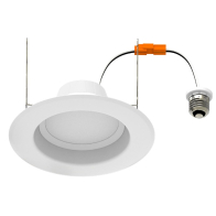 Keystone LED Residential Retrofit - 6" Round - CCT Selectable - 120V - 10.5W - TRIAC Dimming - E26 Adapter Included