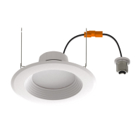 Keystone Aviva 6" Round Baffle LED Retrofit Downlight - 8 | 10 | 14W - CCT Selectable - 120V - White