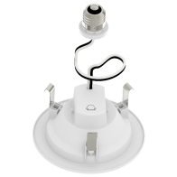 Keystone LED Residential Retrofit - 4" Round - Contractor Series - 120V - 6W - 3000K - 120V - TRIAC Dimming - E26 Adapter Included