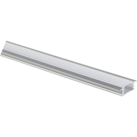 Task Lighting 48" Recessed Aluminum Mounting Channel for LED Tape Light - Frosted Lens