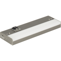 Task Lighting 5W 9" LED Under Cabinet Light - CCT Selectable - 120V - Dark Silver