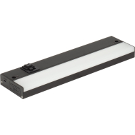 Task Lighting 7W 12" LED Under Cabinet Light - CCT Selectable - 480 Lumens - 120V - Black