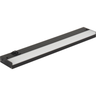 Task Lighting 9.5W 18" LED Under Cabinet Light - CCT Selectable - 700 Lumens - 120V - Black