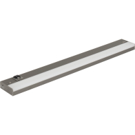 Task Lighting 12W 24" LED Under Cabinet Light - CCT Selectable - 950 Lumens - 120V - Dark Silver