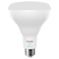 RAB 10W LED BR30 Lamp - Lightcloud Blue - 27K thru 65K - 120V
