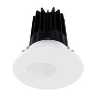 Lotus 2" LED Recessed Downlight - 8W - 2700K - 580 Lumens - White Reflector - Slot Aperture Trim - 120V