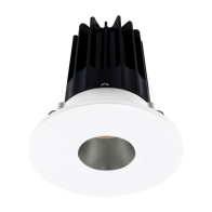 Lotus 2" LED Recessed Downlight - High Output - 15W - 4000K - 1,020 Lumens - Chrome Reflector - Pinhole Trim - 120V