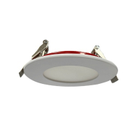 Lotus Fire Rated 4" Round Flat LED Downlight - CCT Selectable - 120V