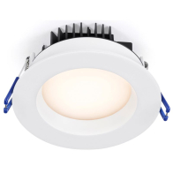 Lotus 4" Round Regressed LED Downlight - 14.5W - 4000K - 1,020 Lumens - White