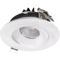 Lotus Venus 4" Round Recessed Gimbal LED Downlight - 12W - 3000K - 880 Lumens - 120V - White