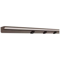 Task Lighting 42.5" 21W Lighted Power Strip - 5 Receptacles - CCT Tunable (27K thru 50K) - 12V - Bronze