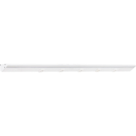 Task Lighting 42.5" 21W Lighted Power Strip - 5 Receptacles - 5000K - 2,100 Lumens - 12V - White