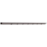 Task Lighting 60.5" 30W Lighted Power Strip - 7 Receptacles - CCT Tunable (27K thru 50K) - 12V - Black