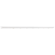 Task Lighting 60.5" 30W Lighted Power Strip - 7 Receptacles - CCT Tunable (27K thru 50K) - 12V - White